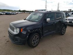 Salvage cars for sale from Copart Colorado Springs, CO: 2018 Jeep Renegade Limited