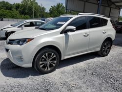 Salvage cars for sale from Copart Cartersville, GA: 2015 Toyota Rav4 Limited