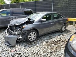 Nissan Sentra s Vehiculos salvage en venta: 2017 Nissan Sentra S