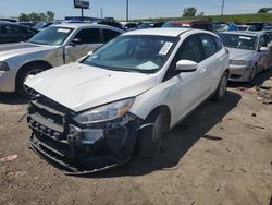 Salvage cars for sale from Copart Woodhaven, MI: 2018 Ford Focus SE