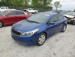 Salvage cars for sale from Copart Cicero, IN: 2018 KIA Forte LX