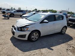 Chevrolet Sonic LS salvage cars for sale: 2014 Chevrolet Sonic LS
