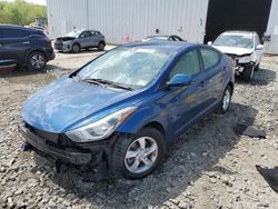 Vehiculos salvage en venta de Copart Windsor, NJ: 2015 Hyundai Elantra SE