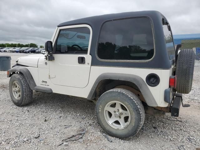 2006 Jeep Wrangler / TJ SE