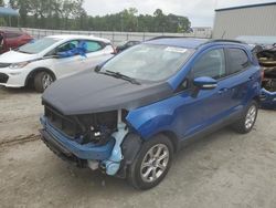 Vehiculos salvage en venta de Copart Spartanburg, SC: 2018 Ford Ecosport SE