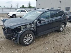 Salvage cars for sale from Copart Appleton, WI: 2018 Volkswagen Tiguan S