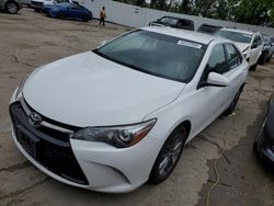 Toyota Camry salvage cars for sale: 2017 Toyota Camry LE