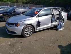 Salvage cars for sale from Copart Waldorf, MD: 2013 Volkswagen Jetta SE