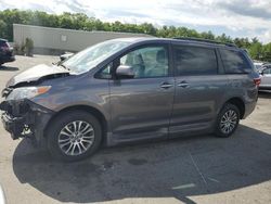 Toyota salvage cars for sale: 2019 Toyota Sienna XLE