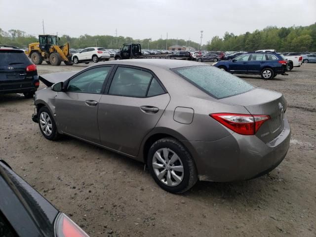 2015 Toyota Corolla L