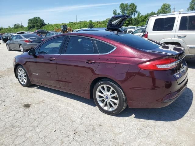 2017 Ford Fusion SE Hybrid