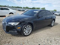 Audi salvage cars for sale: 2017 Audi A4 Premium