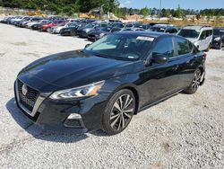 Nissan Altima sr salvage cars for sale: 2020 Nissan Altima SR