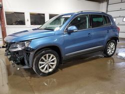 Volkswagen Tiguan Vehiculos salvage en venta: 2017 Volkswagen Tiguan Wolfsburg