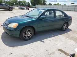 Honda Vehiculos salvage en venta: 2002 Honda Civic EX