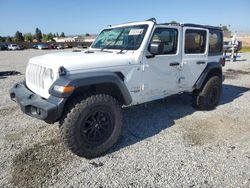 Jeep salvage cars for sale: 2020 Jeep Wrangler Unlimited Sport