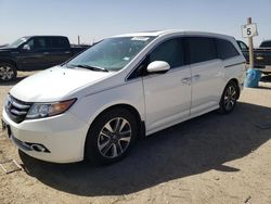 2016 Honda Odyssey Touring en venta en Amarillo, TX
