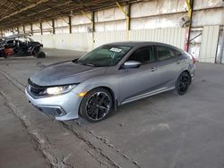 Salvage cars for sale from Copart Phoenix, AZ: 2019 Honda Civic LX