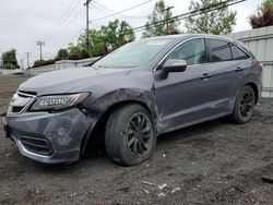 Salvage cars for sale from Copart New Britain, CT: 2017 Acura RDX Technology