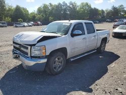 Chevrolet salvage cars for sale: 2012 Chevrolet Silverado K1500 LT