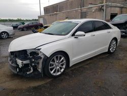 Salvage cars for sale from Copart Fredericksburg, VA: 2016 Lincoln MKZ Hybrid