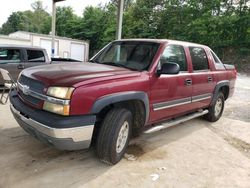 Chevrolet salvage cars for sale: 2004 Chevrolet Avalanche C1500