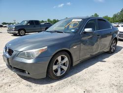 BMW 5 Series salvage cars for sale: 2007 BMW 530 I