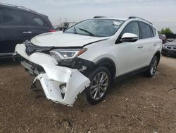 Toyota salvage cars for sale: 2017 Toyota Rav4 Limited