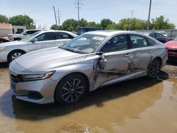 Vehiculos salvage en venta de Copart Columbus, OH: 2021 Honda Accord EXL