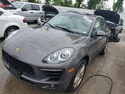 Porsche salvage cars for sale: 2015 Porsche Macan S