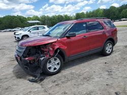 Salvage cars for sale from Copart Charles City, VA: 2013 Ford Explorer