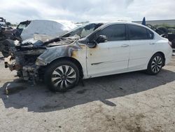 Honda Accord Hybrid exl salvage cars for sale: 2017 Honda Accord Hybrid EXL