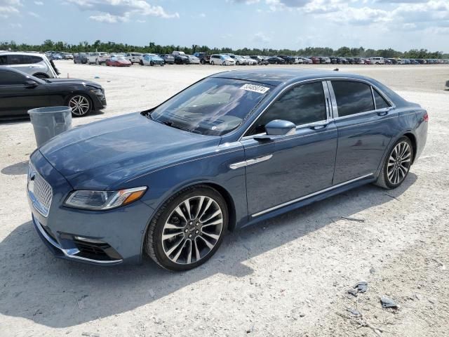 2019 Lincoln Continental Reserve