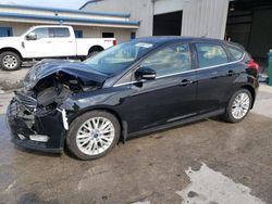 Salvage cars for sale from Copart Fort Pierce, FL: 2017 Ford Focus Titanium