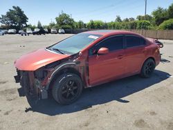 Salvage cars for sale from Copart San Martin, CA: 2013 Honda Civic SI