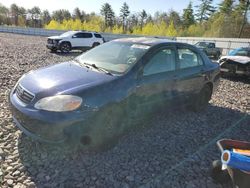 2007 Toyota Corolla CE en venta en Windham, ME