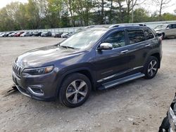 Jeep Cherokee Limited Vehiculos salvage en venta: 2019 Jeep Cherokee Limited