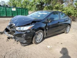 Chevrolet salvage cars for sale: 2017 Chevrolet Cruze LS