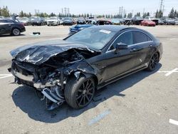 Salvage cars for sale from Copart Rancho Cucamonga, CA: 2014 Mercedes-Benz CLS 63 AMG S-Model