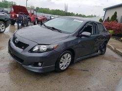 Vehiculos salvage en venta de Copart Louisville, KY: 2009 Toyota Corolla Base