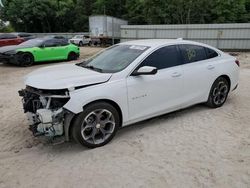 Salvage cars for sale from Copart Midway, FL: 2020 Chevrolet Malibu LT
