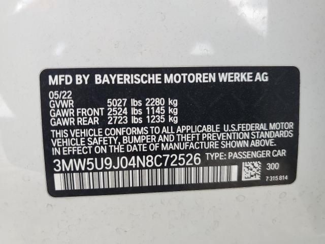 2022 BMW M340XI