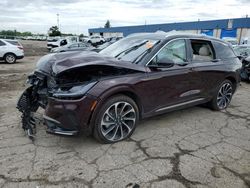 Salvage cars for sale from Copart Woodhaven, MI: 2024 Lincoln Nautilus Black Label