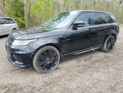 Land Rover Range Rover salvage cars for sale: 2018 Land Rover Range Rover Sport Supercharged Dynamic