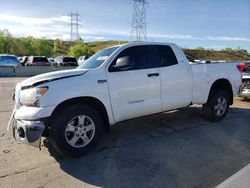 Salvage cars for sale from Copart Littleton, CO: 2007 Toyota Tundra Double Cab SR5