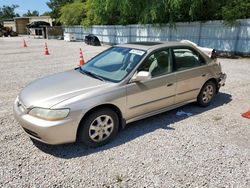 Salvage cars for sale from Copart Knightdale, NC: 2001 Honda Accord EX