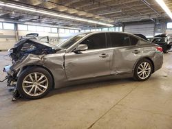 2014 Infiniti Q50 Hybrid Premium en venta en Wheeling, IL