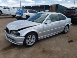 Salvage cars for sale from Copart Colorado Springs, CO: 2000 BMW 323 CI