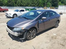 Vehiculos salvage en venta de Copart Gainesville, GA: 2015 Honda Civic EX