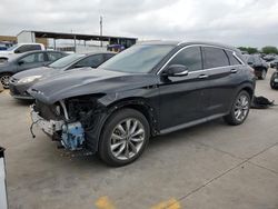 Infiniti QX50 salvage cars for sale: 2019 Infiniti QX50 Essential